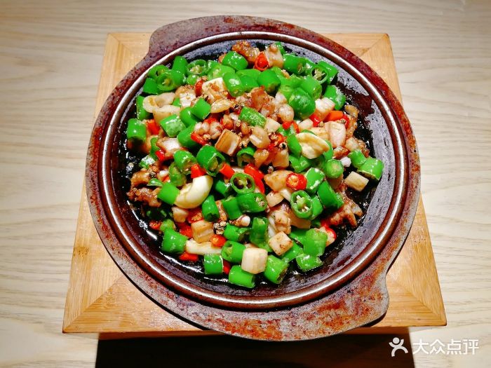 三缺一小吃小喝(世茂店)青青椒爆牛蛙图片 - 第3张