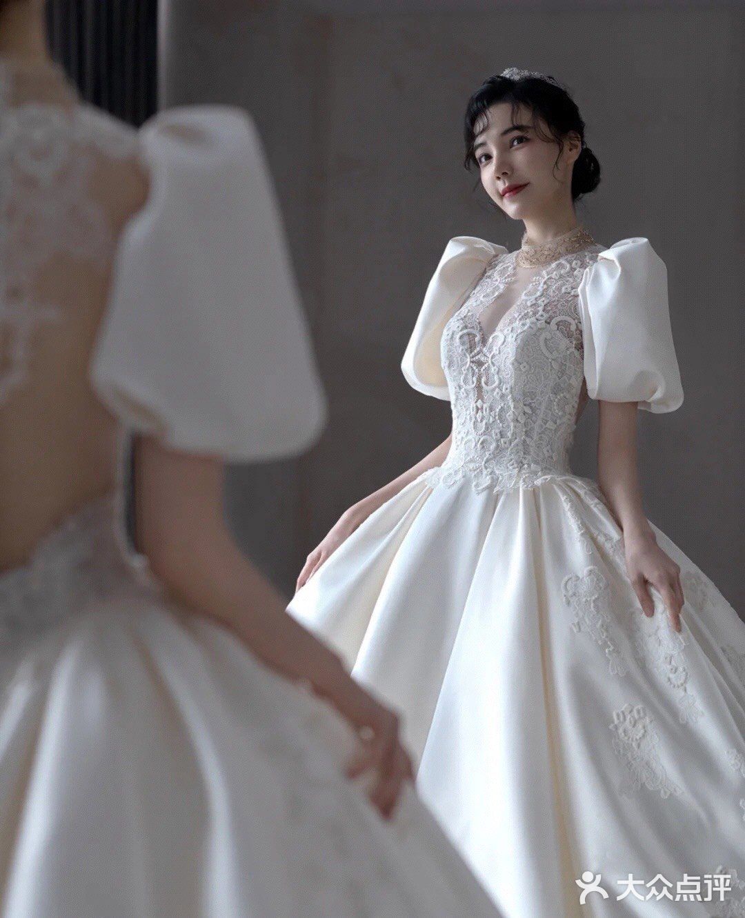 🤍🤍安利一万遍的缎面婚纱
