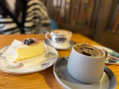 蓝莓芝士蛋糕-The Flowers Coffee(南山店)