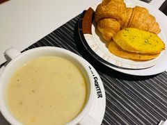 奶油蘑菇汤-斗牛士牛排餐厅(嘉里汇店)