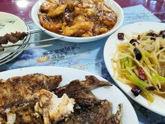 -北京龙庆四季香农家饭庄·灶台鱼·碳烤虹鳟鱼(龙庆峡店)