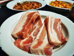 椒盐五花肉-马路牙子地桌烤肉(工体店)