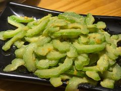 咸蛋黄焗苦瓜-华德来餐厅(集美店)