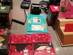 餐具摆设-星巴克(天津东江道香年广场店)