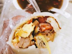 嵌糕夹里脊肉夹泡虾-温岭特色嵌糕(开元店)