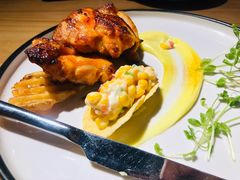 鸡肉配玉米沙拉-清真·艾美可餐厅(大悦汇店)