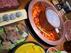 -爱你您·自家鱼塘·活水喷泉鱼火锅(八里店)