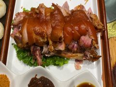 蒙古馓子配肘子-老阿妈蒙古村·蒙古包·草原文化·歌舞表演(老君堂店)