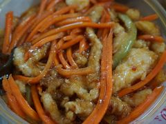 鱼香肉丝-金杏·粘卷子 烤鸭 农家菜