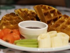 华夫饼配水果-绿茵阁(体育西分店)