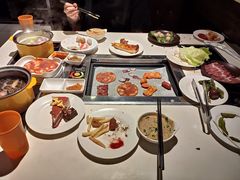 涮肉-聚盛源蒸汽海鲜火锅烤肉自助(巨川金海岸购物广场店)