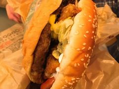3层芝士牛肉堡-汉堡王(富邦广场店)