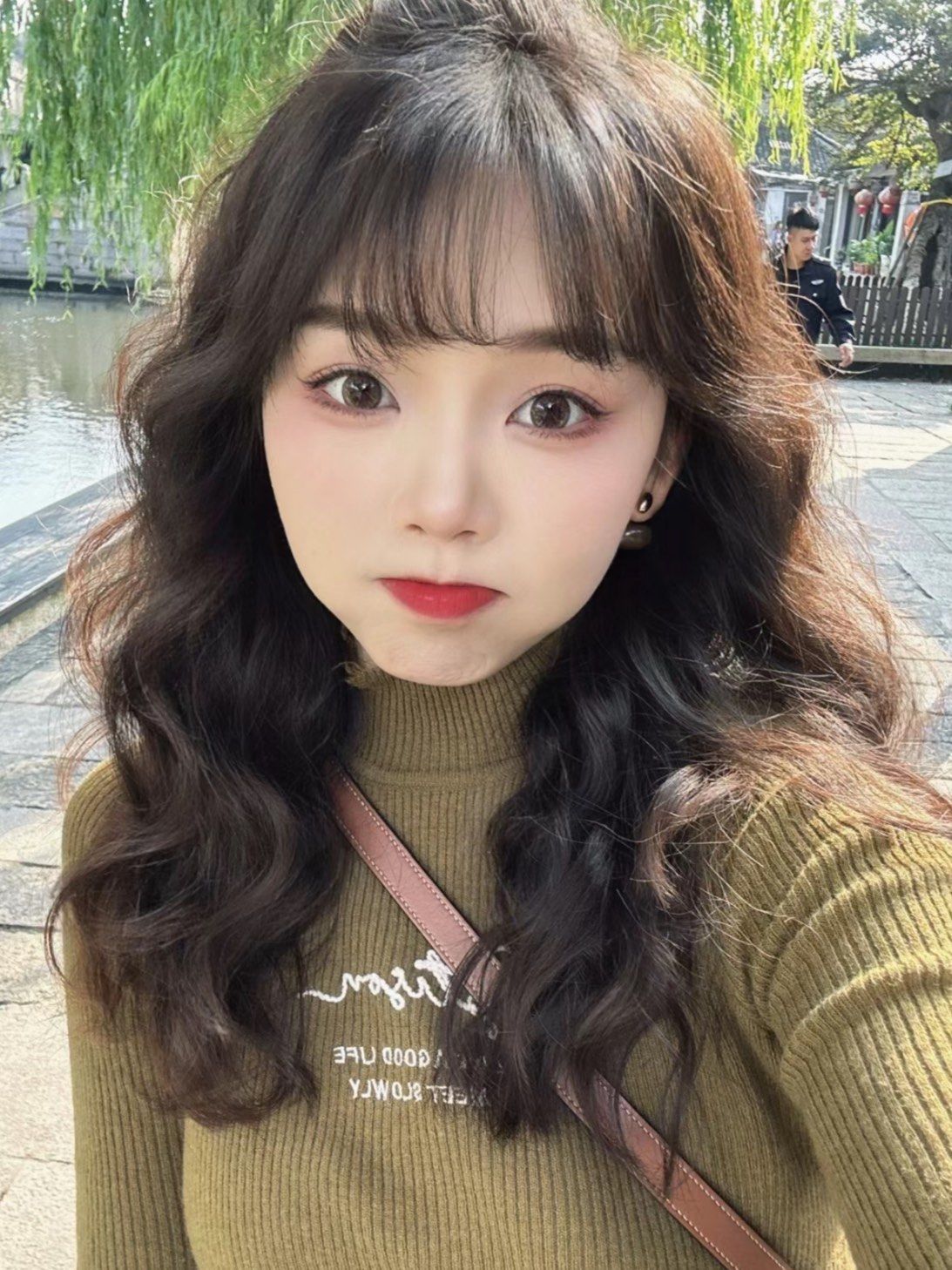 温柔可爱的慵懒烫发