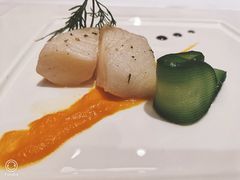 香草黄油烤深海蝶鱼-北京友谊宾馆·俄罗斯餐厅