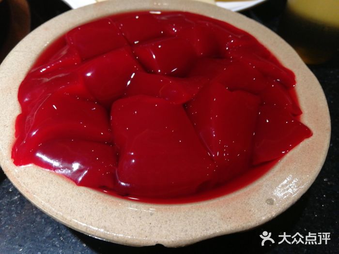 宽窄巷子老火锅鲜鸭血图片