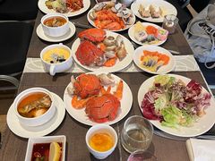 -大中华希尔顿酒店-念自助餐·海南美食·三文鱼