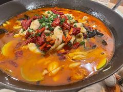 美蛙嫩鱼一锅鲜-十面欢腾·海鲜面·台式Bistro(长乐路店)