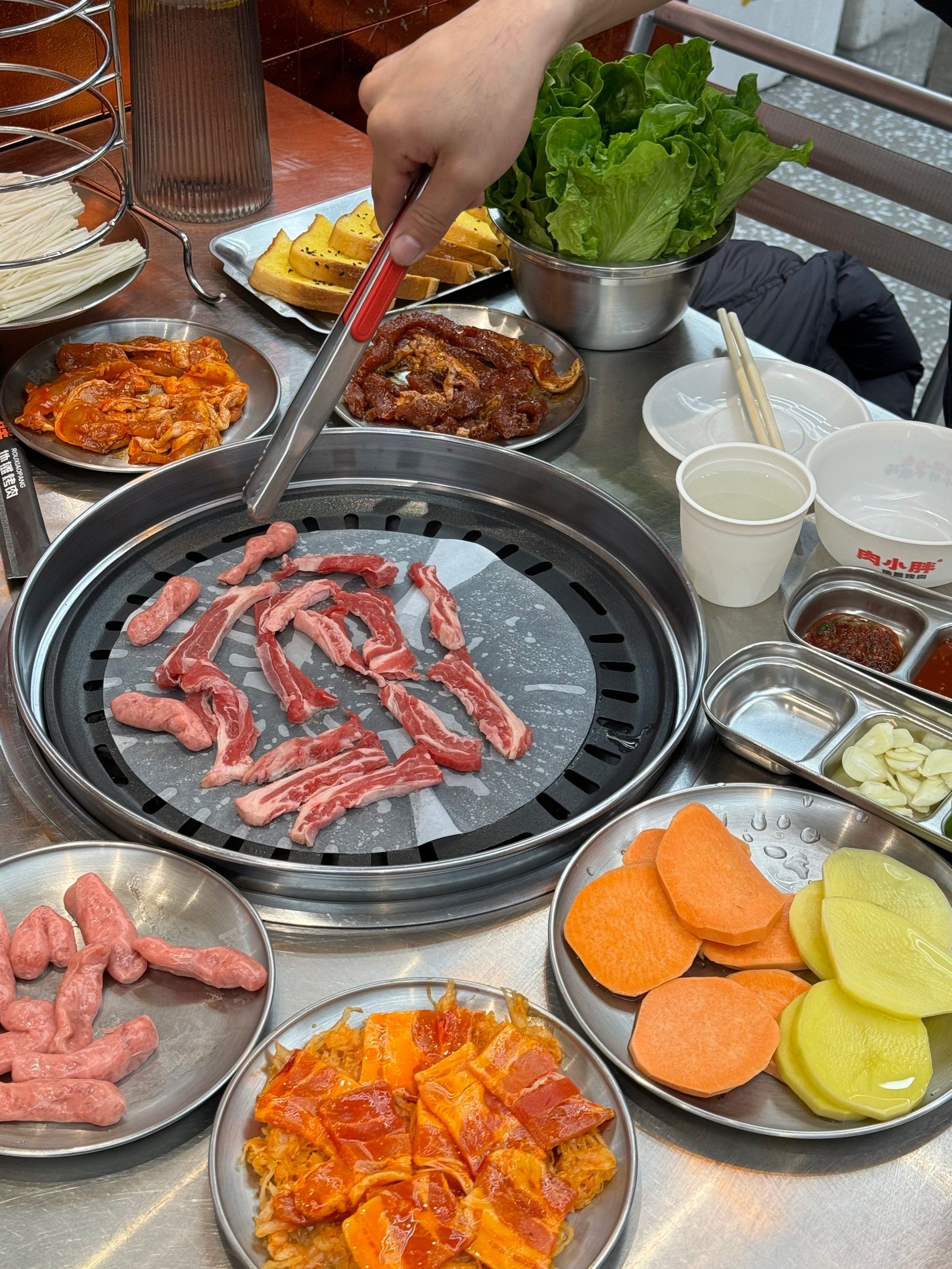 家门口的地摊烤肉