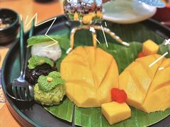 泰式芒果配三色甜糯-simply thai天泰(美罗城店)