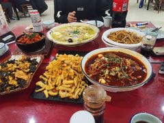 蛋黄肉松白玉菇-大眼锅贴水饺(河东店)