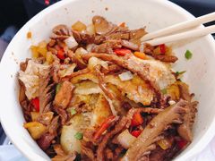 牛肉腰花二合一豆皮-周记热干面豆皮大王(桃花东街店)