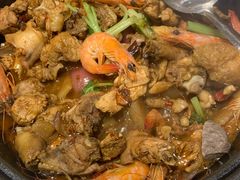 -蜀八婆鲍鱼鸡煲虾(宝安坪洲店)