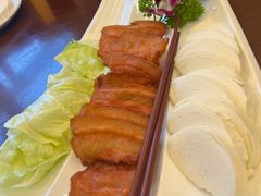 葱汁乳香海猪肉-外沙疍家棚酒楼