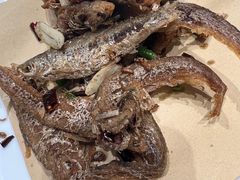 冷菜椒盐小刀鱼-虎哥私房菜(馒头山店)