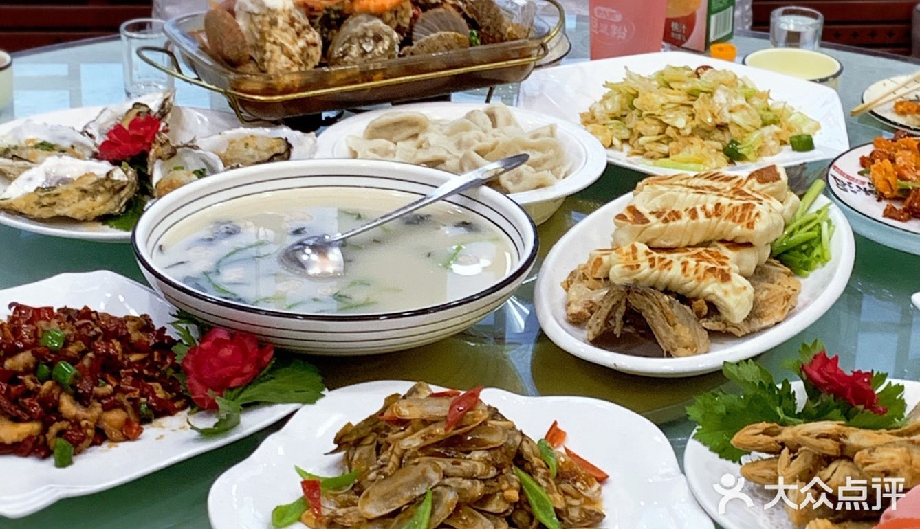 北塘古镇必吃的海鲜餐厅，每天都非常火爆