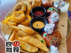 德克萨斯拼盘-魏斯理汉堡(西安沣东吾悦店)