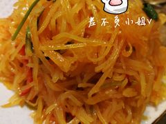 炝土豆丝-金太阳海鲜烧烤·本地人餐厅(东纬路旗舰店)