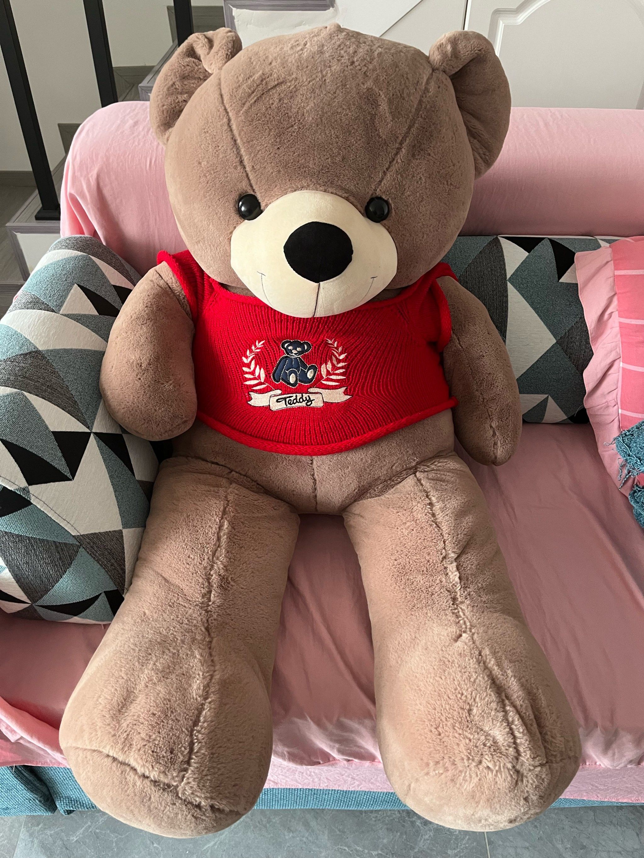 大熊娃娃,送女友送孩子,拿得出手的礼物!