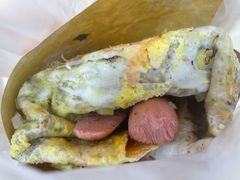双蛋煎饼加肠-大华煎饼(交道口北剪子巷店)