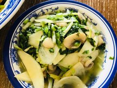 冬笋雪菜炒蘑菇-阿扁杭州面(苗圃店)
