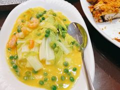 鲜虾扒白菜-玉华台饭庄·淮扬菜·烤鸭(望京店)