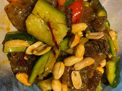 凉拌香脆鱼皮-千岛蚝高压锅生蚝·人参火锅(白云万达店)