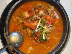 -贵州辣子鸡番茄鸡