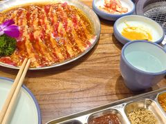 -明洞阿姨·韩式酱蟹烤肉·创意料理(三元桥店)