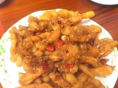 炸鱿鱼条-天伦海鲜·老味道·青岛菜(栈桥天主教堂店)