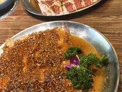 -明洞阿姨·韩式酱蟹烤肉·创意料理(三元桥店)