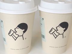 热沉香焙茶波波-喜茶(上海正大广场店)
