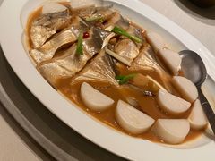 鲳鱼烧年糕-新荣记(新源南路店)