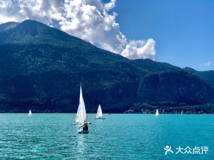沃尔夫冈湖图片