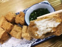 炸普宁豆腐-黄记潮汕甜汤(贝底田坊店)