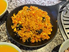 芝士墨鱼肠炒饭-汉拿山烤肉(东直门东方银座店)