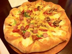 芝心双拼pizza-必胜客(广渠路店)