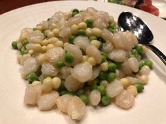 淮扬鸡头米虾仁-镇江苏宁万豪酒店-苏筵中餐厅