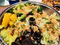 气锅时蔬-沽上民肴·海鲜锅贴·天津菜(福州道鸿正家园店)