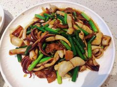 笔管鱼烧五花肉-船歌·鱼水饺青岛菜(金狮广场店)