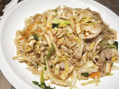 海鲜炒鱼面-王庄阿咪海鲜大排档(上下杭店)